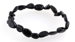Zeige Details für Turmalin (Schörl) Nuggets Crazy  6mm Armband Bild von Turmalin (Schörl) Nuggets Crazy  6mm Armband