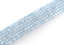Zeige Details für Aquamarin Kugeln  6mm AA Strang Bild von Aquamarin Kugeln  6mm AA Strang