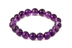 Bild von Amethyst Kugeln 10mm Armband TOP