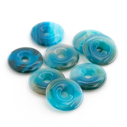 Vedere dettagli per Agata Pi (colorata) 30 mm (blu) Immagine di Agata Pi (colorata) 30 mm (blu)