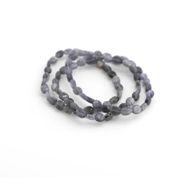 Zeige Details für Iolith Nuggets 6x8mm Armband 21cm Bild von Iolith Nuggets 6x8mm Armband 21cm
