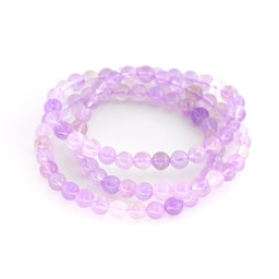 Zeige Details für Amethyst Kugeln  6mm (Lavendel) Armband Bild von Amethyst Kugeln  6mm (Lavendel) Armband