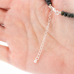 Vedere dettagli per Estensore per collana 5,5 cm con perlina tonda 3 cm Immagine di Estensore per collana 5,5 cm con perlina tonda 3 cm