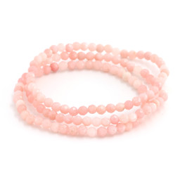 Zeige Details für Andenopal fac. Kugeln  4mm Armband Bild von Andenopal fac. Kugeln  4mm Armband