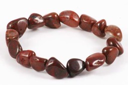 Zeige Details für Breckzien Jaspis Nuggets Crazy  9-12mm Armband Bild von Breckzien Jaspis Nuggets Crazy  9-12mm Armband