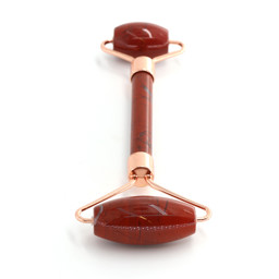 Vedere dettagli per Rullo massaggiante Diaspro rosso 13-15 cm Immagine di Rullo massaggiante Diaspro rosso 13-15 cm