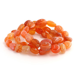 Zeige Details für Karneol Nuggets  10-14mm Armband Bild von Karneol Nuggets  10-14mm Armband
