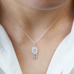 Zeige Details für "one’s heart at the right place". Halskette. Aquamarin. Silber 925 Bild von "one’s heart at the right place". Halskette. Aquamarin. Silber 925