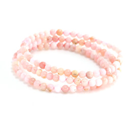 Zeige Details für Andenopal Kugeln  4mm Armband Bild von Andenopal Kugeln  4mm Armband