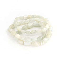 Zeige Details für Mondstein grau Nuggets 6-13mm Armband Extra Bild von Mondstein grau Nuggets 6-13mm Armband Extra