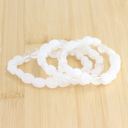 Zeige Details für Bergkristall Nuggets Crazy  8-12mm Armband Bild von Bergkristall Nuggets Crazy  8-12mm Armband