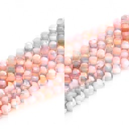 Zeige Details für Andenopal (rosa) fac. Kugeln  4mm Strang Bild von Andenopal (rosa) fac. Kugeln  4mm Strang