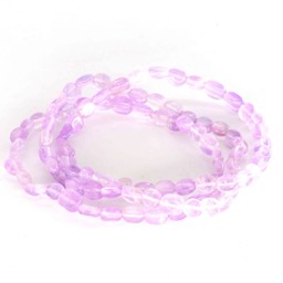 Zeige Details für Amethyst Nuggets  6x8mm Armband, 21cm Bild von Amethyst Nuggets  6x8mm Armband, 21cm