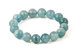 Zeige Details für Aquamarin Kugeln 12mm Extra Armband Bild von Aquamarin Kugeln 12mm Extra Armband