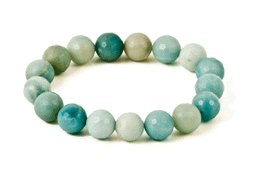 Vedere dettagli per Amazzonite sfaccettata. Perline tonde 12 mm bracciale Immagine di Amazzonite sfaccettata. Perline tonde 12 mm bracciale