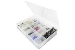Vedere dettagli per Scatola per elementi intermedi 18x28cm, 17 scomparti Immagine di Scatola per elementi intermedi 18x28cm, 17 scomparti