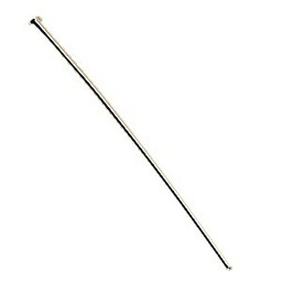 Vedere dettagli per Perni di testa 90x0,7 mm argento 925  Immagine di Perni di testa 90x0,7 mm argento 925
