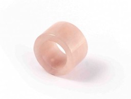 Vedere dettagli per Anello di quarzo rosa 15-17 mm Immagine di Anello di quarzo rosa 15-17 mm