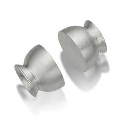 Zeige Details für Magnetverschluss "Bomba" 16x13mm Silber  matt Bild von Magnetverschluss "Bomba" 16x13mm Silber  matt