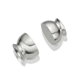 Zeige Details für Magnetverschluss "Bomba" 16x13mm Silber  925 Bild von Magnetverschluss "Bomba" 16x13mm Silber  925