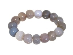 Zeige Details für Achat Barock Kugel 12 & 14mm Armband Bild von Achat Barock Kugel 12 & 14mm Armband