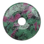 Vedere dettagli per Pi rubino zoisite Immagine di Pi rubino zoisite