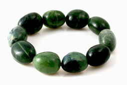 Zeige Details für Canada Jade Nuggets 18-22mm Armband Bild von Canada Jade Nuggets 18-22mm Armband