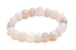 Zeige Details für Achat Nuggets  10-12mm Armband (grau) Bild von Achat Nuggets  10-12mm Armband (grau)