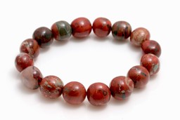Zeige Details für Breckzien Jaspis Nuggets 10-12mm Armband Bild von Breckzien Jaspis Nuggets 10-12mm Armband