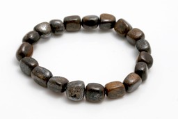 Zeige Details für Bronzit Nuggets Crazy  9-12mm Armband Bild von Bronzit Nuggets Crazy  9-12mm Armband