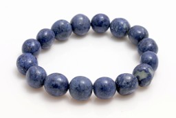 Zeige Details für Dumortierit Nuggets 10-12mm Armband Bild von Dumortierit Nuggets 10-12mm Armband