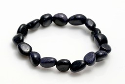 Zeige Details für Goldfluss (blau) Nuggets Crazy  9-12mm Armband Bild von Goldfluss (blau) Nuggets Crazy  9-12mm Armband