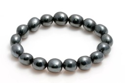 Zeige Details für Hämatit Nuggets 10-12mm Armband Bild von Hämatit Nuggets 10-12mm Armband
