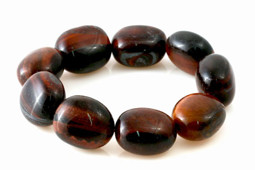 Zeige Details für Rotes Tigerauge Nuggets Armband ca. 18-22mm Bild von Rotes Tigerauge Nuggets Armband ca. 18-22mm