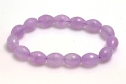 Image de Amethyst fac. Eiform 10x14mm (Lavendel) Armband