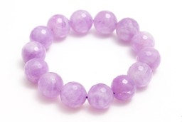 Bild von Amethyst fac. Kugeln 14mm (Lavendel) Extra Armband