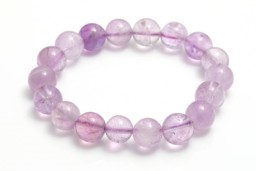 Zeige Details für Amethyst Kugeln 10mm "A" Armband (Lavendel) Bild von Amethyst Kugeln 10mm "A" Armband (Lavendel)