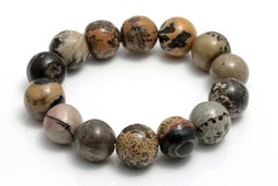 Zeige Details für Artistic Jaspis Kugeln 14mm Armband Bild von Artistic Jaspis Kugeln 14mm Armband