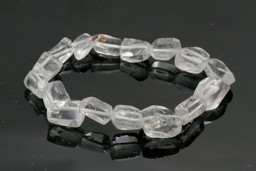 Image de Bergkristall Spitzen poliert 11-15mm Armband