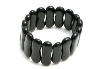 Image de Obsidian Bisquit Armband