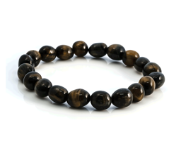 Zeige Details für Falkenauge Nuggets 8-12mm Armband Bild von Falkenauge Nuggets 8-12mm Armband