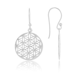 Vedere dettagli per "Fiore della vita". Orecchini. Argento 925 Immagine di "Fiore della vita". Orecchini. Argento 925