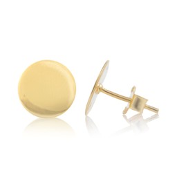 Vedere dettagli per "Tondo. Orecchini. Argento 925 placcato oro Immagine di "Tondo. Orecchini. Argento 925 placcato oro