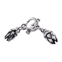 Vedere dettagli per Chiusura Argento Extra "Toggle" ca.65x14mm (adatta per cinturino in pelle da 6mm) Immagine di Chiusura Argento Extra "Toggle" ca.65x14mm (adatta per cinturino in pelle da 6mm)