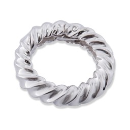 Vedere dettagli per Accorciatore per collana rotondo 20 mm argento annodato Immagine di Accorciatore per collana rotondo 20 mm argento annodato