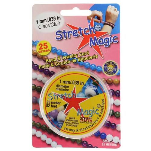 Immagine di Stretch Magic Elast- Gummi Durchmesser 1.0mm auf 25m Rolle