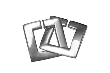 Image de Verschluss "C"-Quadrat Silber