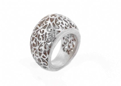 Image de Fingerring Brusia Silber 925 matt