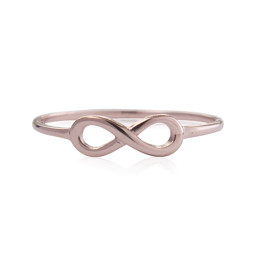 Bild von "Infinity 10mm" Ring. 1 micron, Silber rosévergoldet