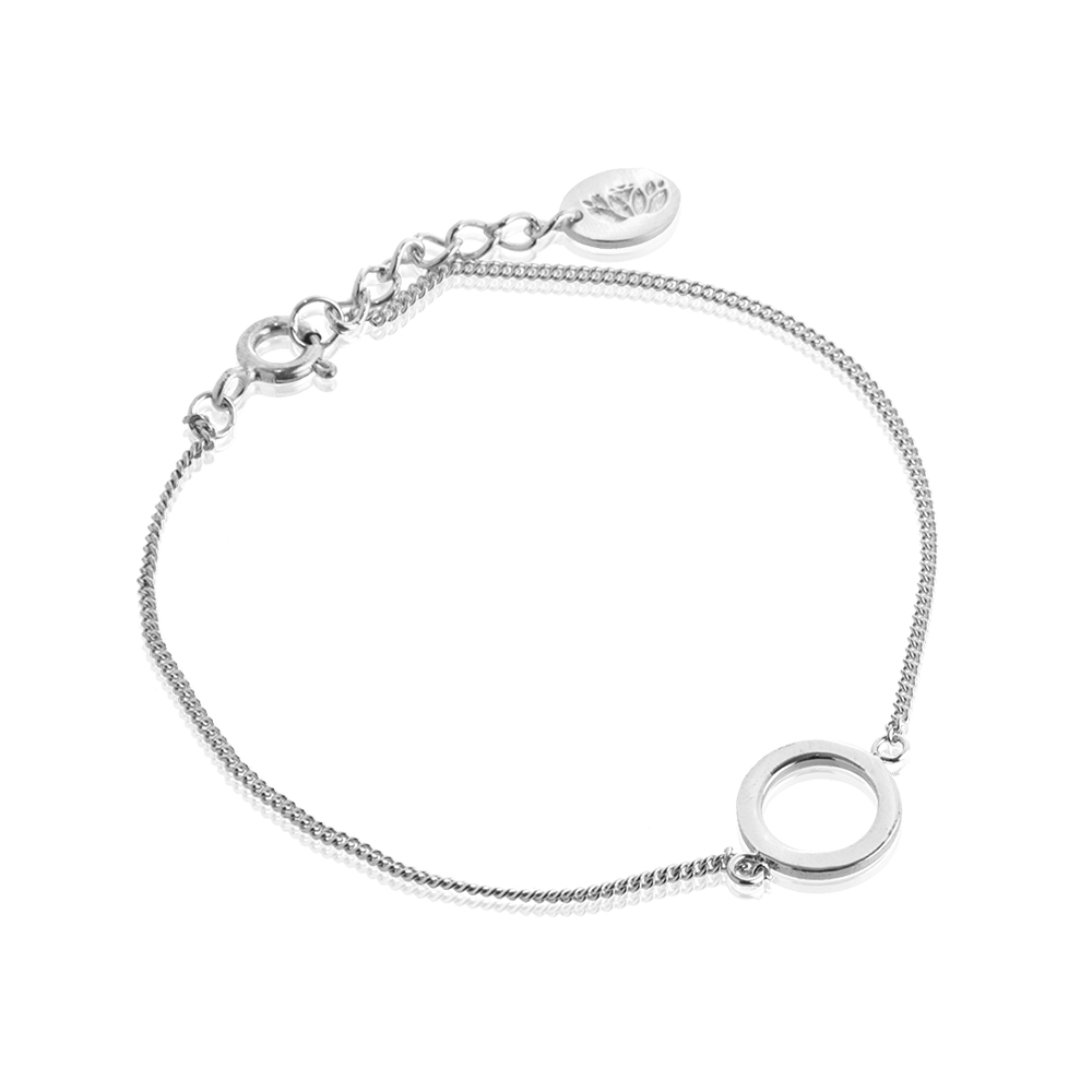 Bild von Armband "Circle 10mm" Armband, Silber 925